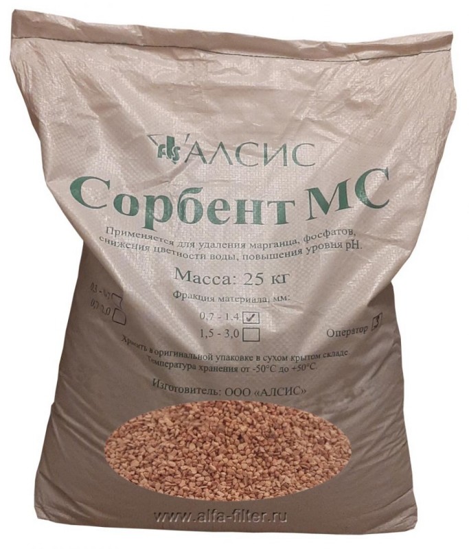 Загрузка сорбент МС