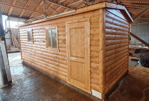 Бани из бруса с доставкой