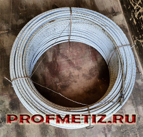 Канат стальной ГОСТ 3062-80 ф 0,65 - 11,5 мм.